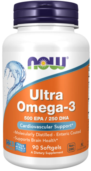 Ultra Omega-3 Fish Oil Bottle